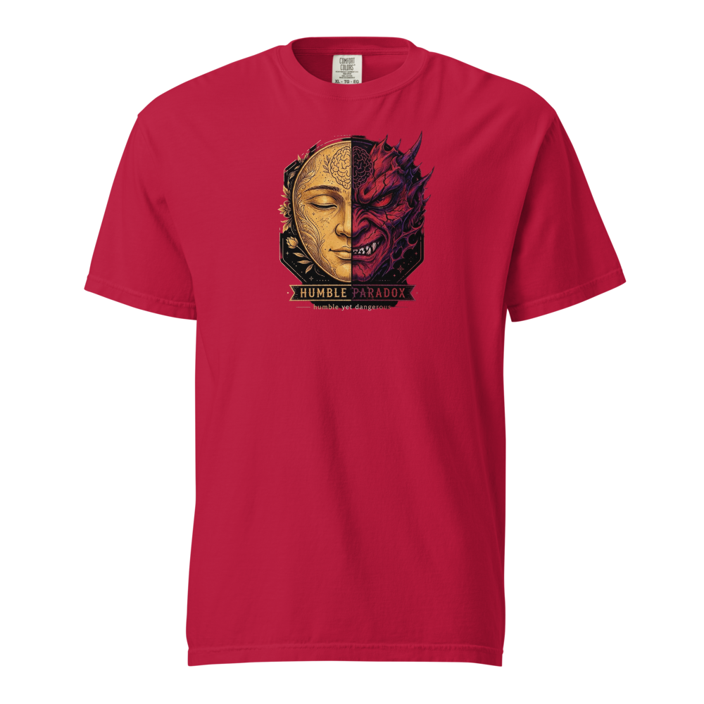 Two-Faced Mask: Crimson Soul — Humble Paradox Tee