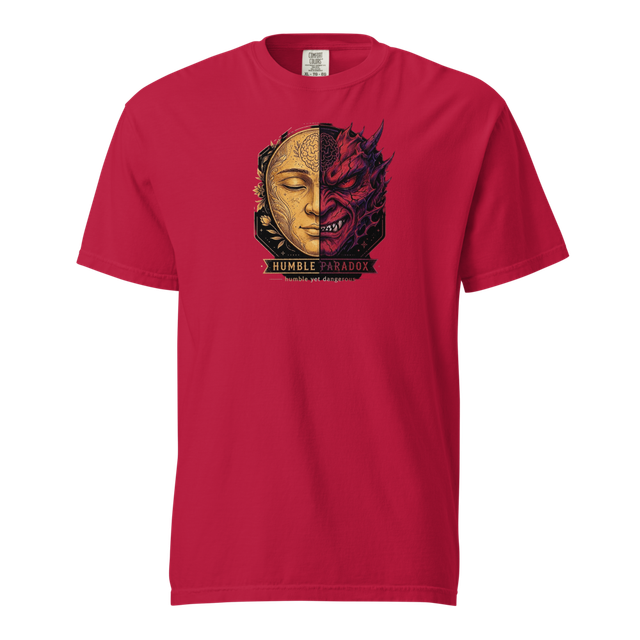 Two-Faced Mask: Crimson Soul — Humble Paradox Tee