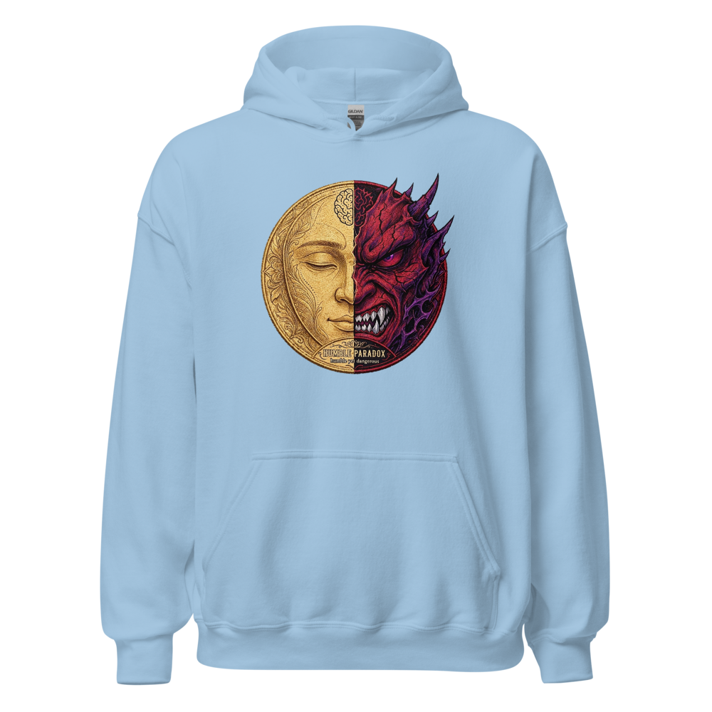 Sky Gaze: Two-Faced Dream — Humble Paradox Hoodie