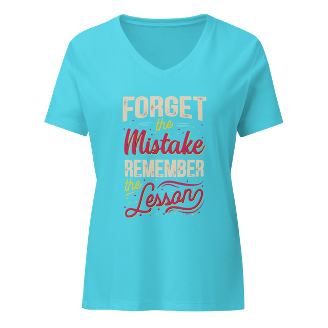 Humble Paradox — Forget Mistake V-Neck Tee