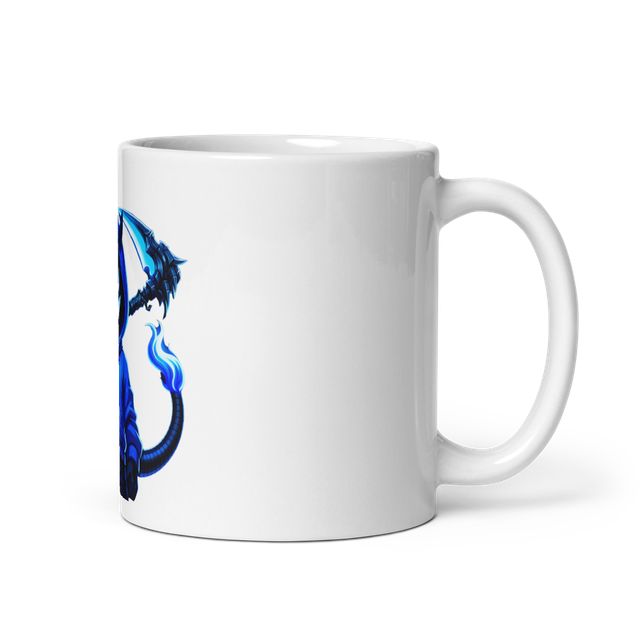 White Blue_blud ( DEMON ) Mug