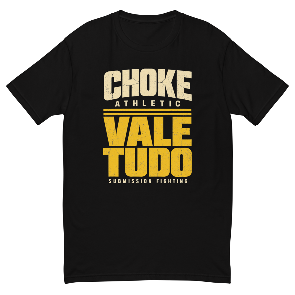 Choke Athletic Vale Tudo Black Fitted T-Shirt