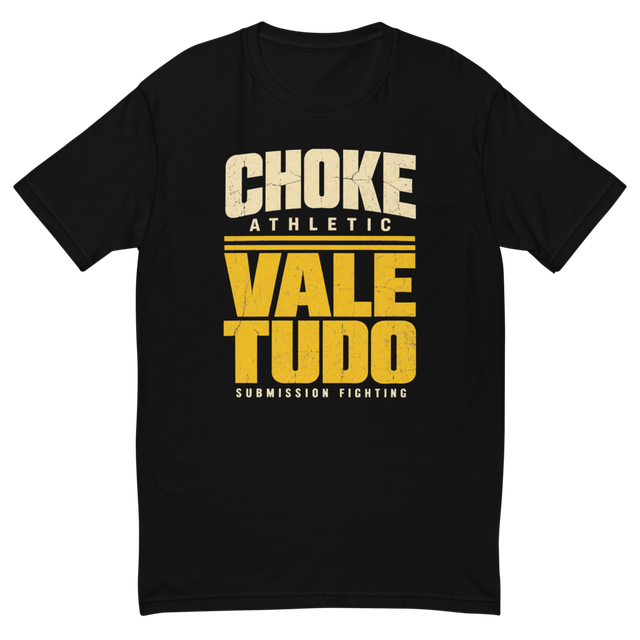 Choke Athletic Vale Tudo Black Fitted T-Shirt