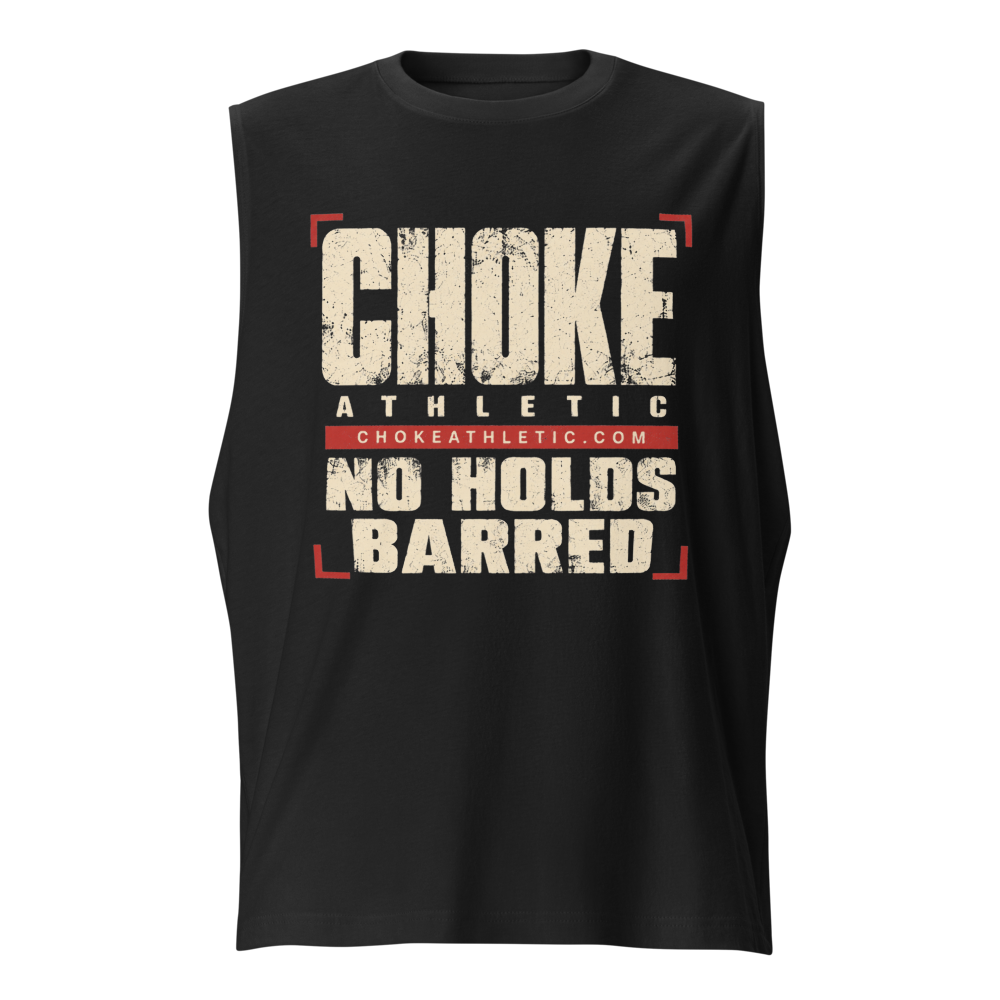 Choke Athletic No Holds Barred Black Muscle Shirt