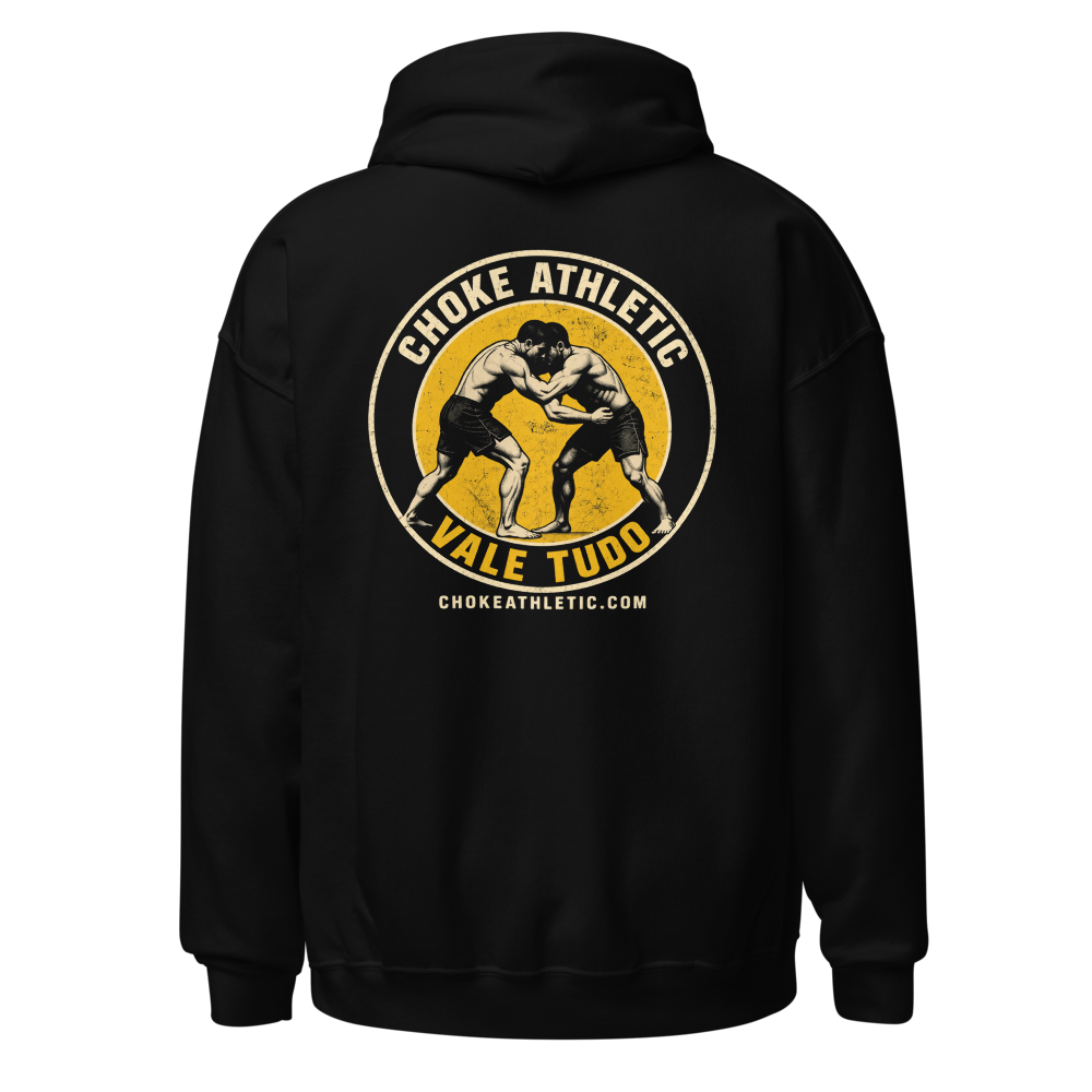 Choke Athletic Vale Tudo Black Heavy Blend Hoodie