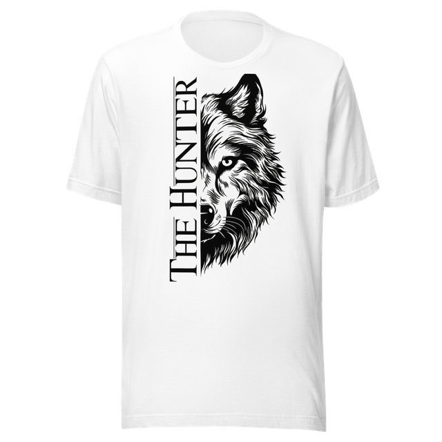 The Hunter Wolf Graphic T-Shirt | Unisex Streetwea