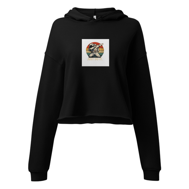 Women's Fleece Crop Hoodie