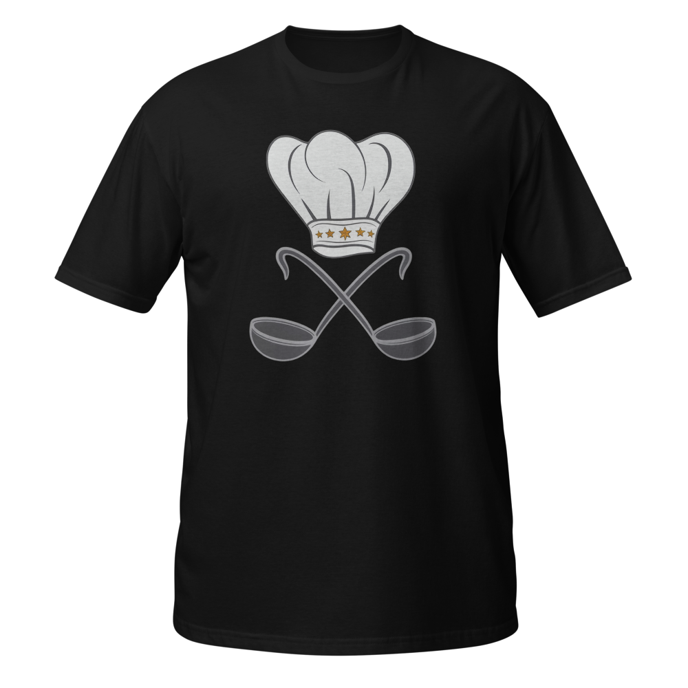 Kitchen decor: crossed spoon emblem and chef's hat