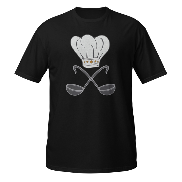 Kitchen decor: crossed spoon emblem and chef's hat