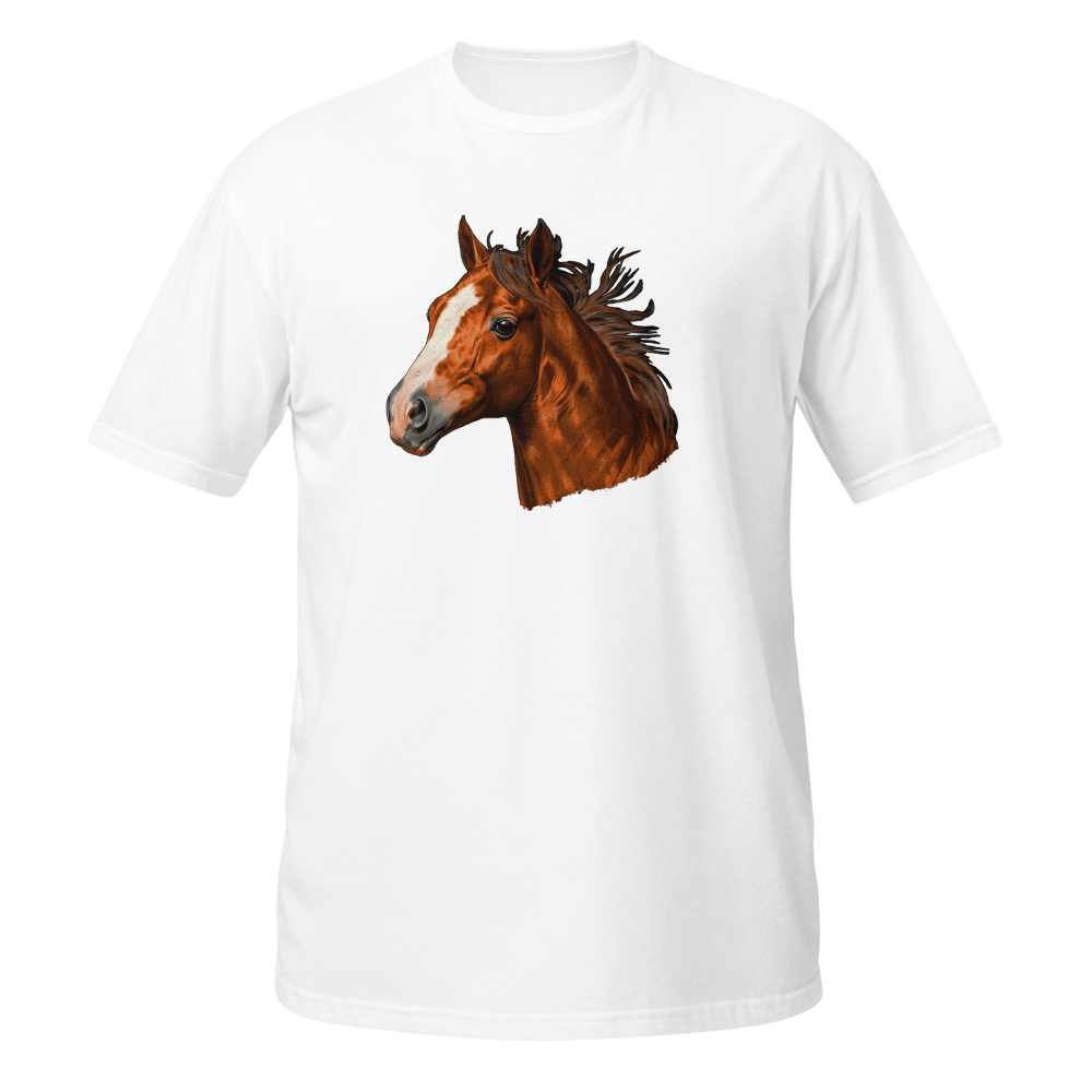 Animal Portrait: Red Horse Head