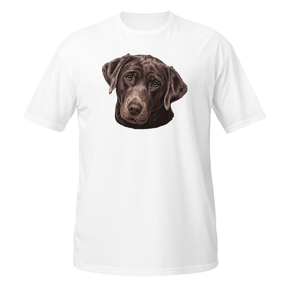 Warm brown tone, Labrador dog head