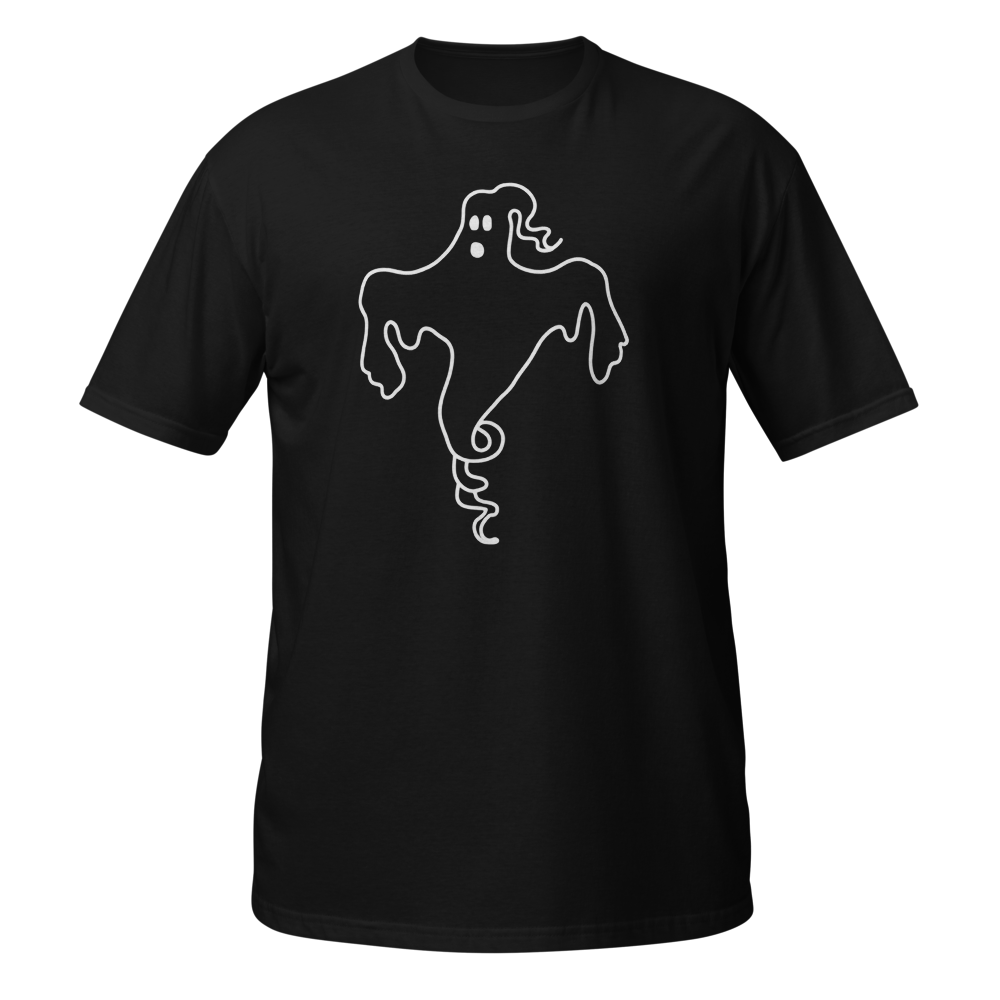 Spookymotiv line art ghost outline