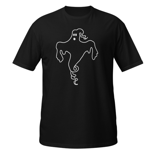 Spookymotiv line art ghost outline