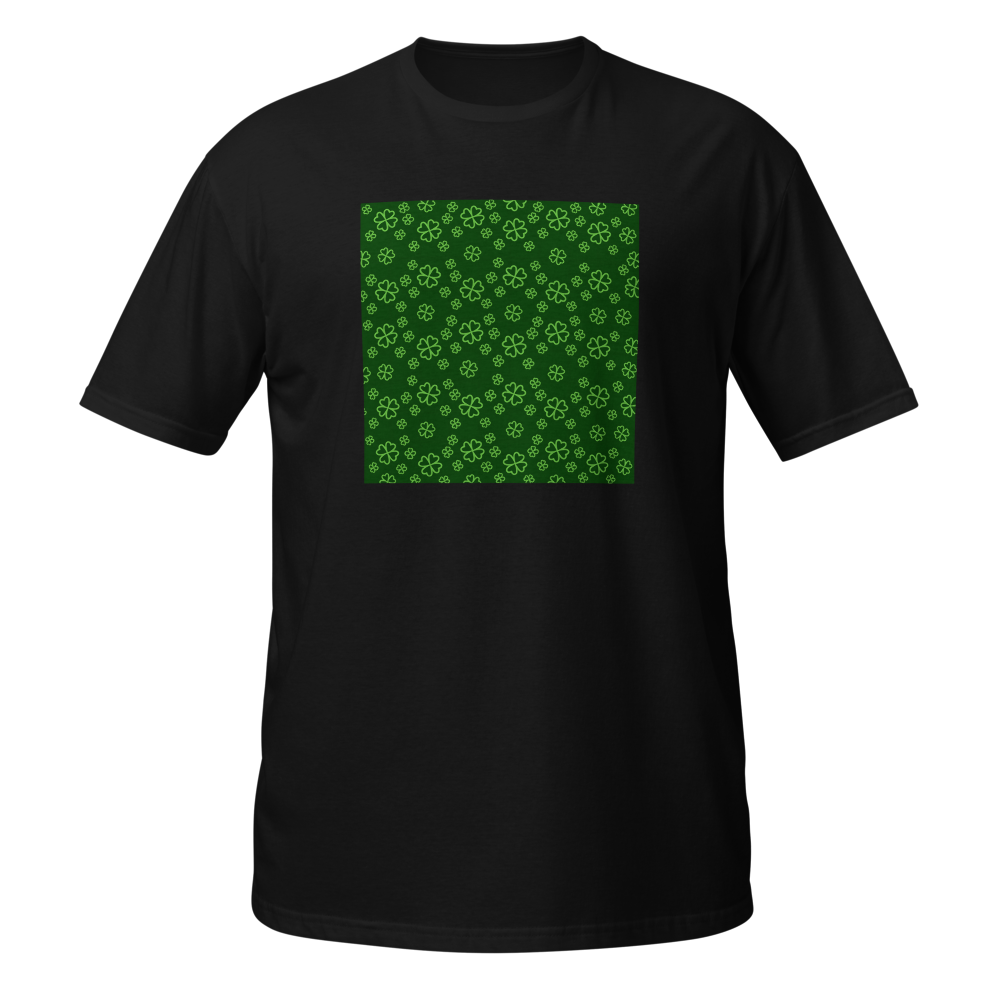 Plants Green Background Clover Pattern