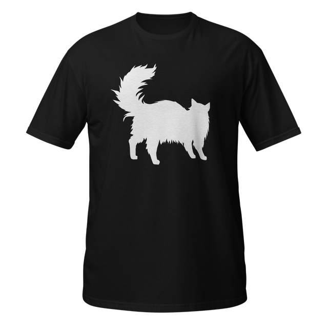 Animal-Loving Fluffy Cat Silhouette