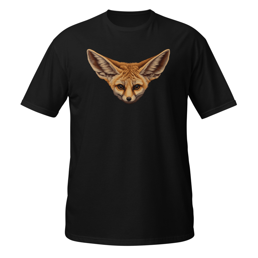 Fennec fox face, detailed illustration