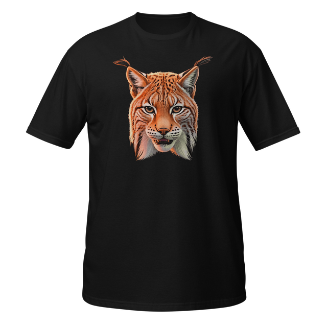 vibrant colors lynx head