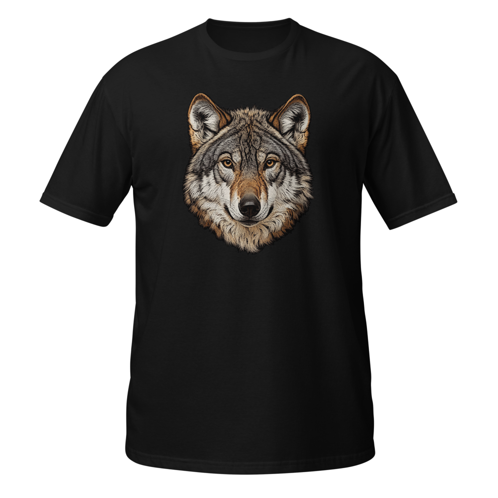 Wolf head illustration