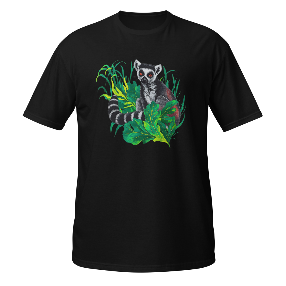 Sweet tees wildlife art ring-tailed katta lemur 