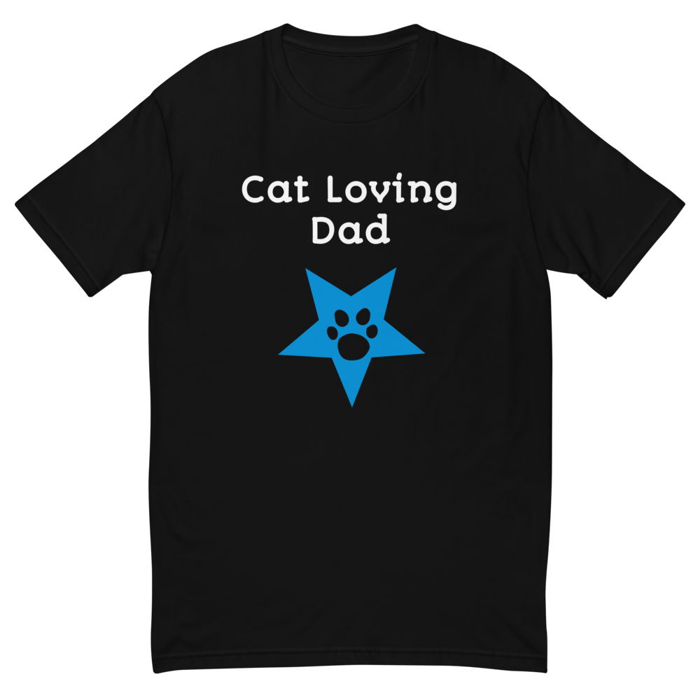 Star Design Cat-Loving Dad