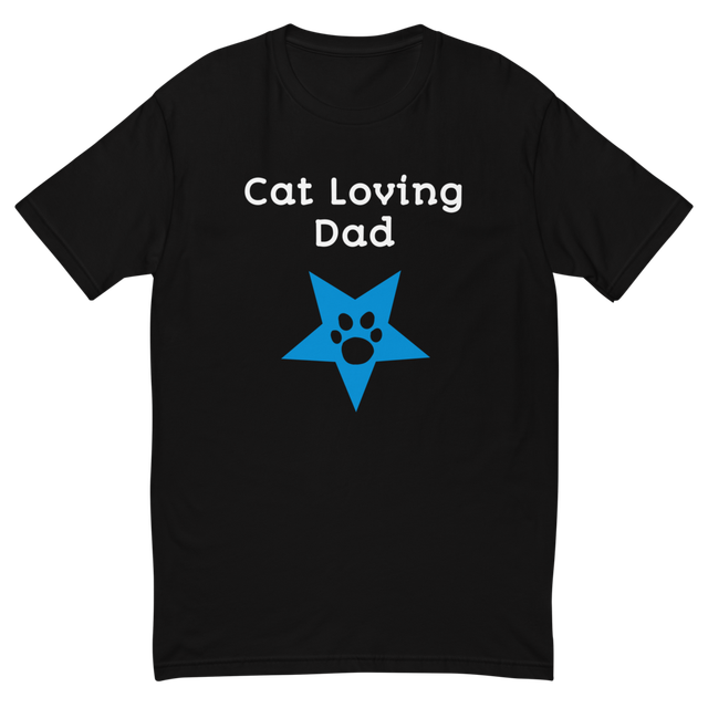 Star Design Cat-Loving Dad