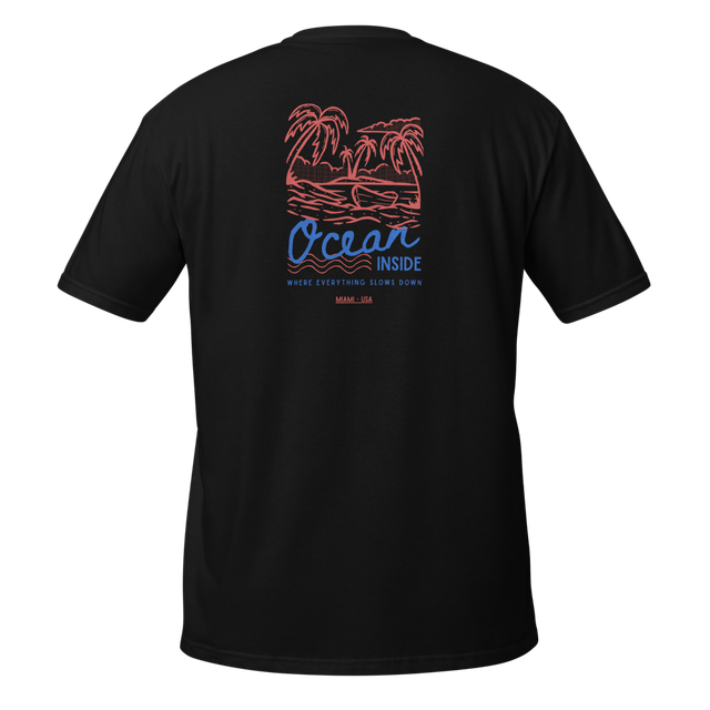 Ocean Inside – Vintage Miami Beach Tropical Sunset