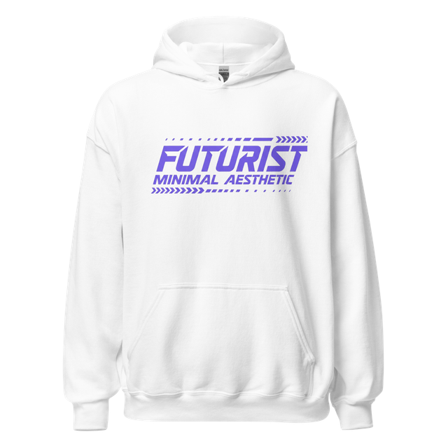 Futurist Minimal Aesthetic Hoodie