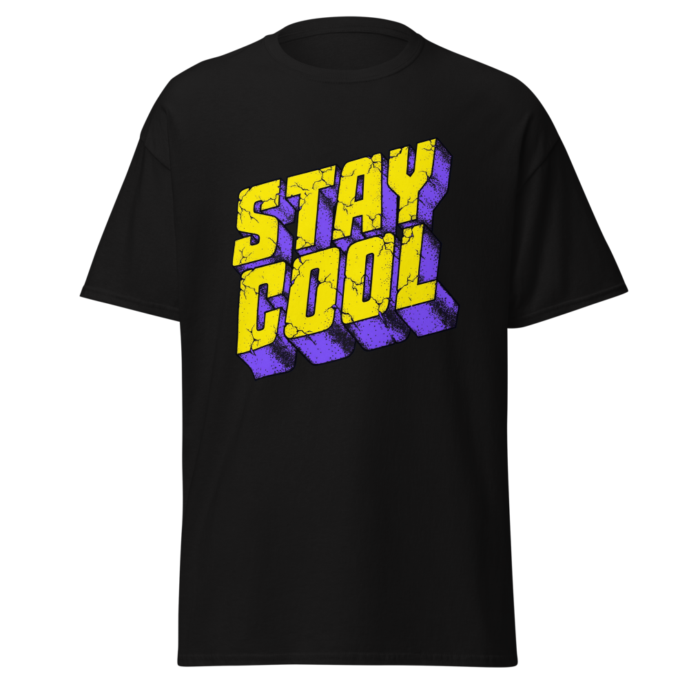 Stay Cool Vintage Retro Graphic T-Shirt