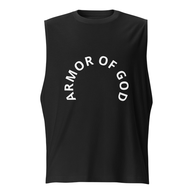 Armor of Unisex Muscle Shirt - Bella Canvas 3483