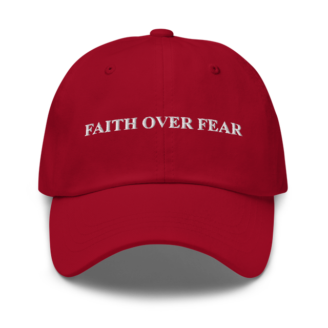 Faith Over Fear Hat Yupoong 6245CM