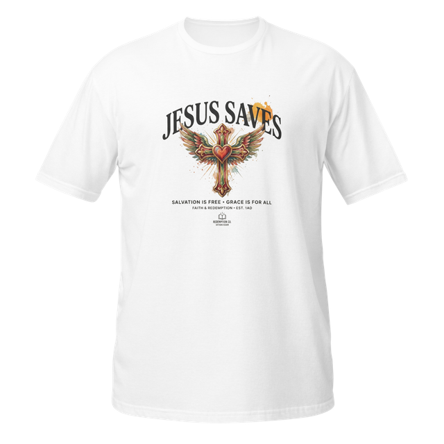 Jesus Saves Christian T Shirt
