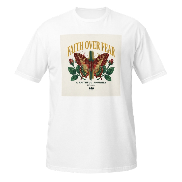 Faith Over Fear T Shirt - Gildan 64000
