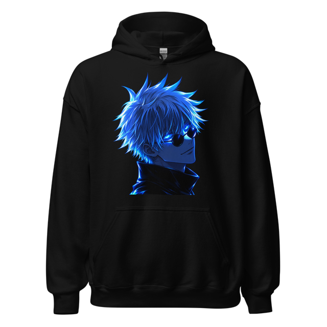 Gojo saturo dark aura hoodie