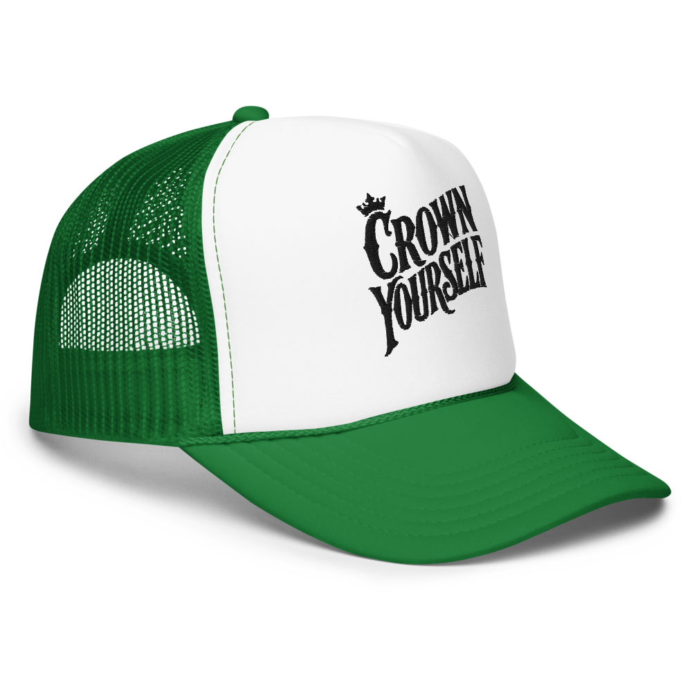 Craft Your Kingdom - Trucker Hat ( Black Logo) 