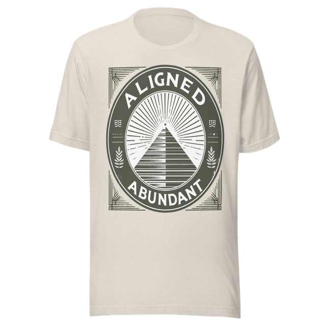 Aligned / Abundant - Graphic T-Shirt