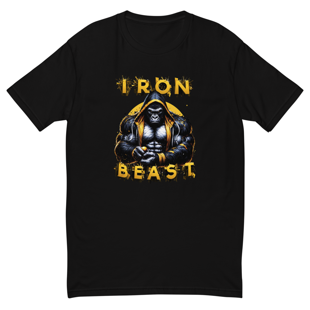 IRON BEAST- Graphic Fitted T