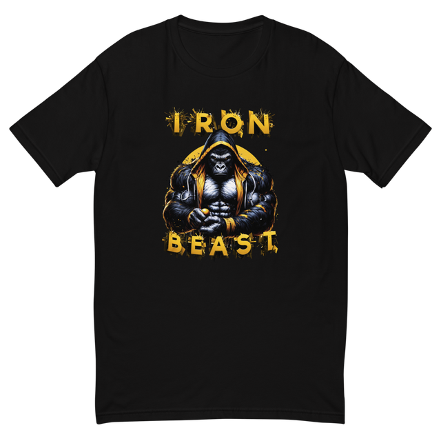 IRON BEAST- Graphic Fitted T