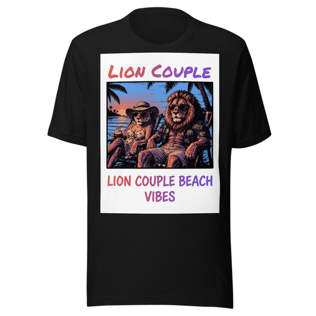 Cool Lion Beach Vibes T-Shirt