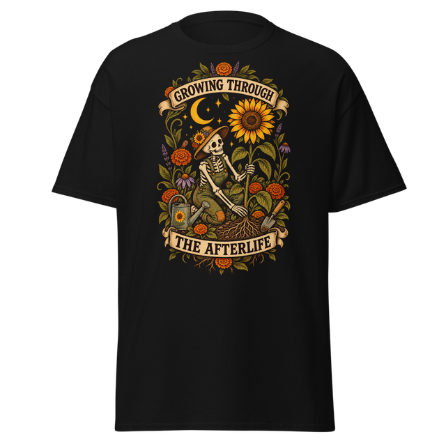 Growing Through the Afterlife Garden Shirt