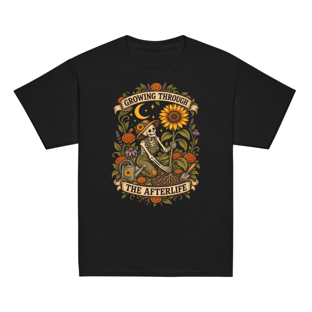 Kids Growing Through the Afterlife Garden Tee