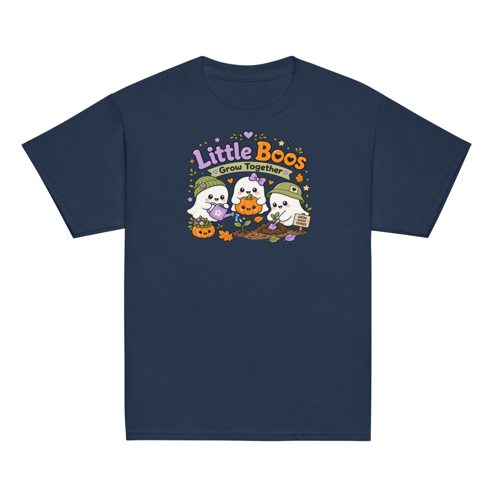 Little Boos Grow Together Kids Halloween Shirt