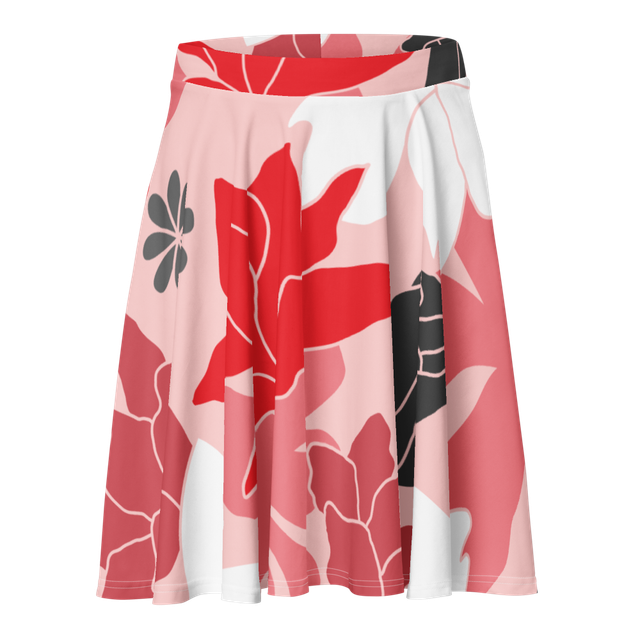 Print Skater Skirt