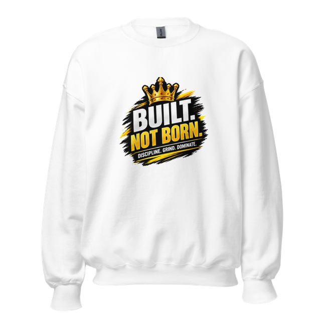 Built Not Born – Motivational Success Mindset T-Sh