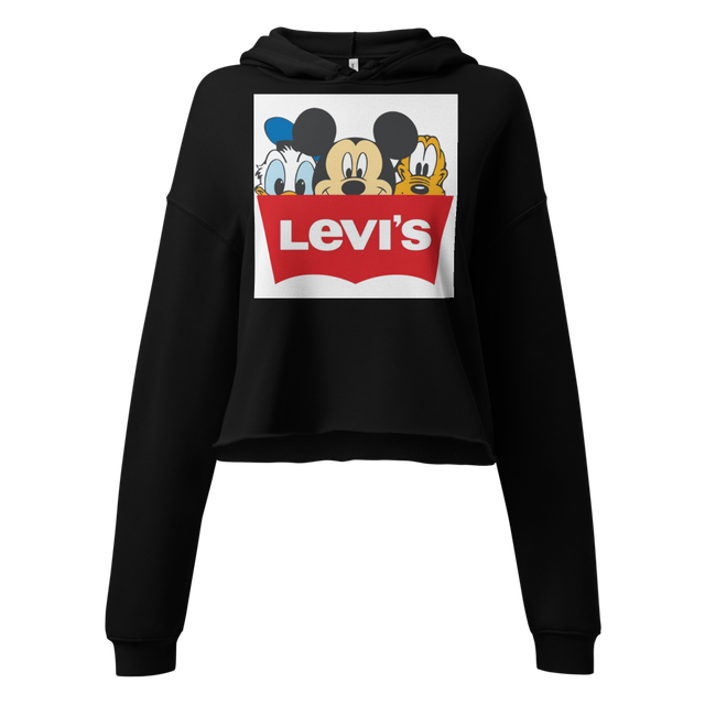 Women's Cropped Hoodie Bella + Canvas 7502