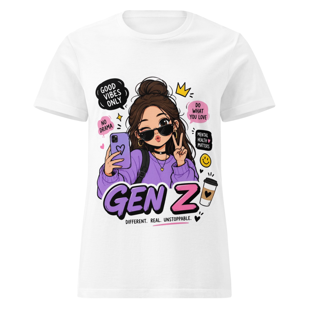 Genz style tshirt for women 