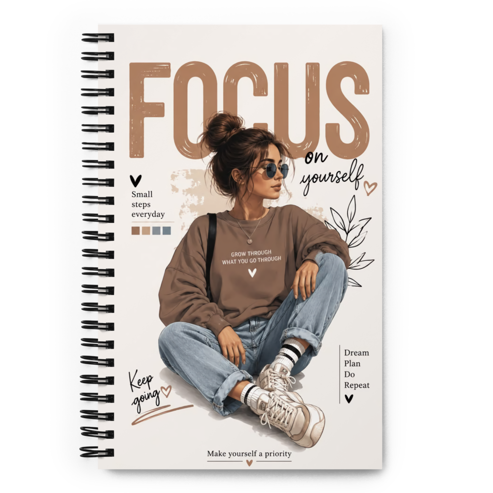 Sprial notebook 📒