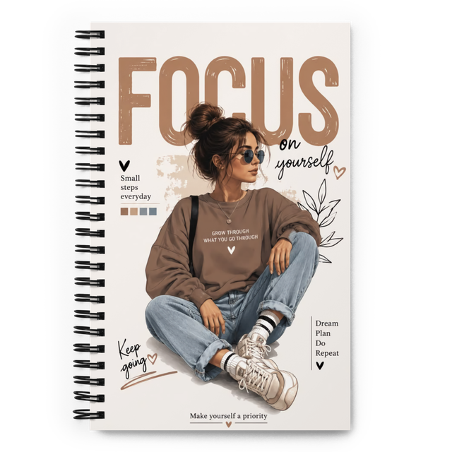 Sprial notebook 📒