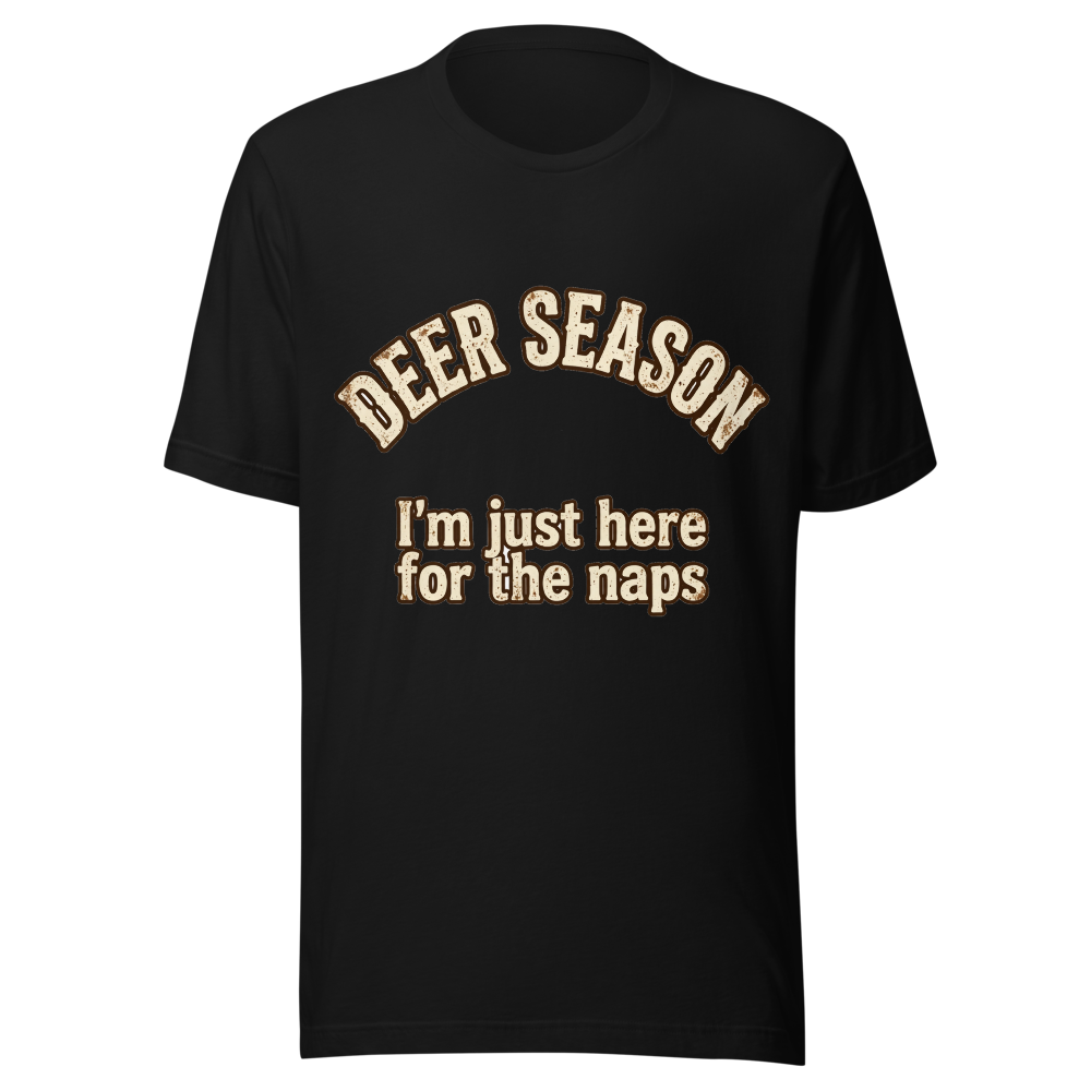 Deer Season Naps Funny Deer Hunting Shirt