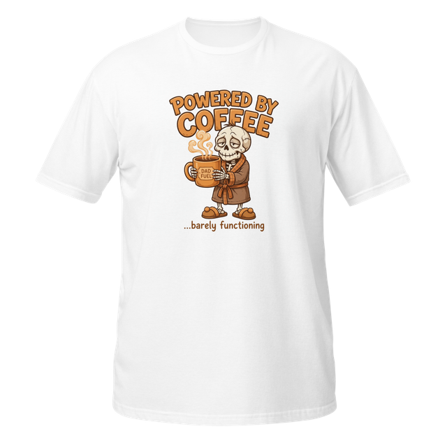 Powered by Coffee — Skeleton Dad