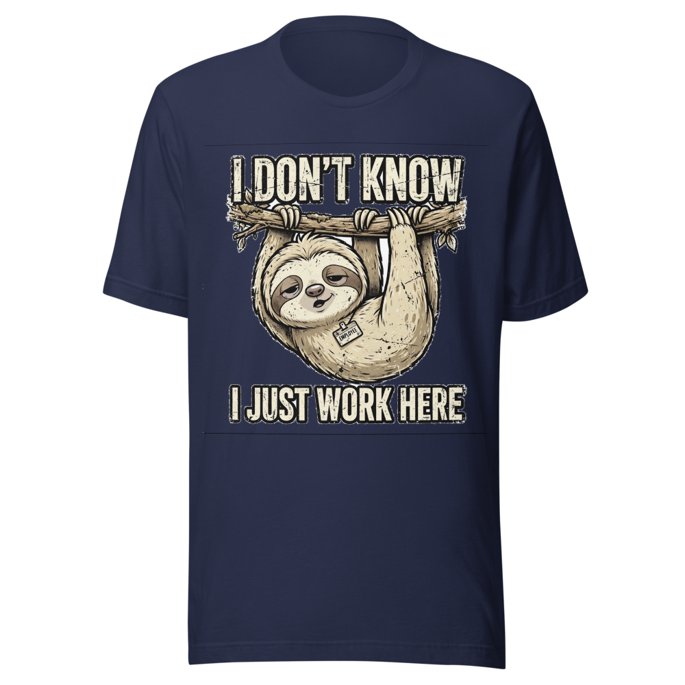 Sloth T-Shirt - Dad's Fuel Supply Co.